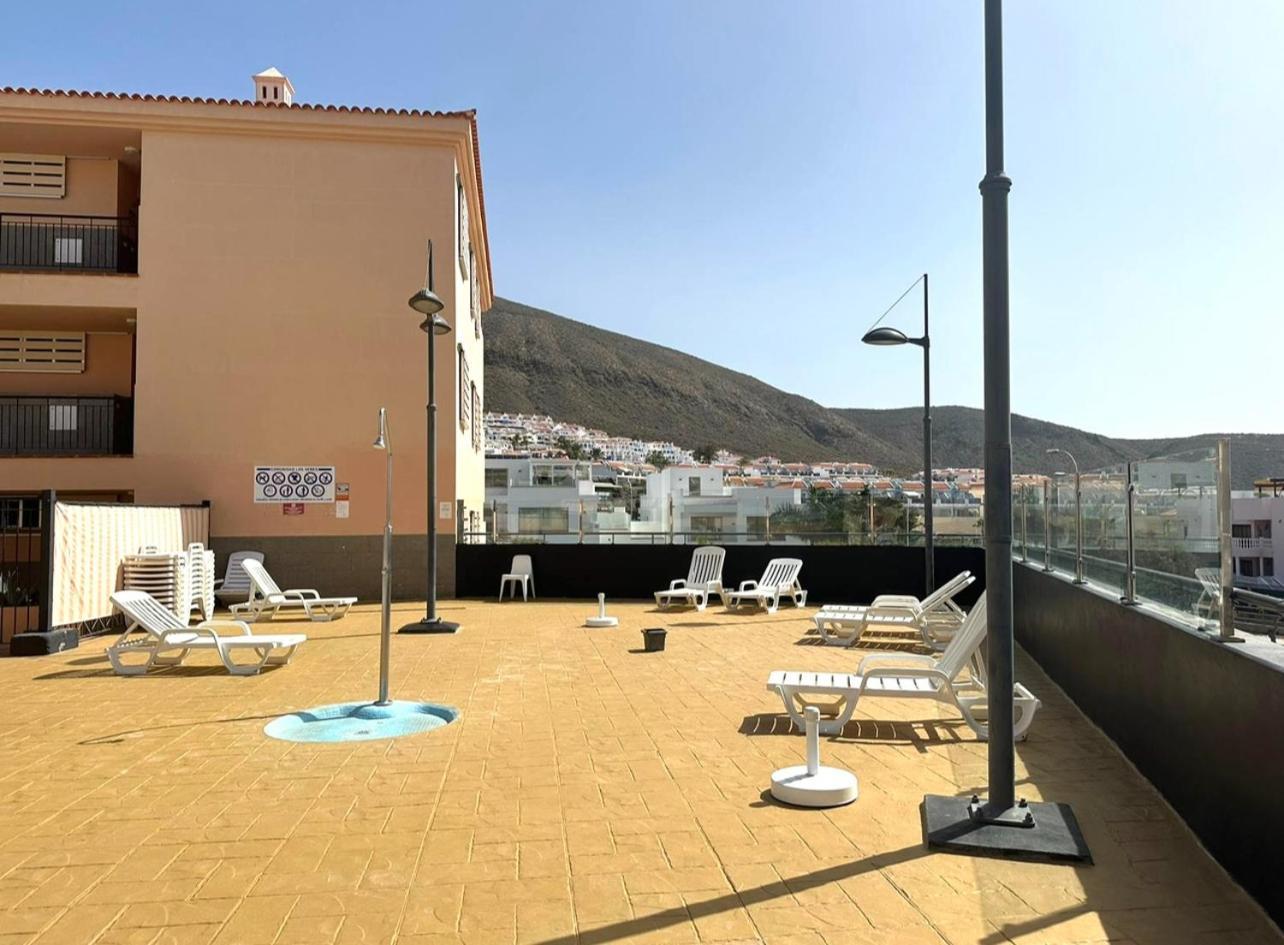 Los Cristianos Piscina Y Terraza Eksteriør bilde